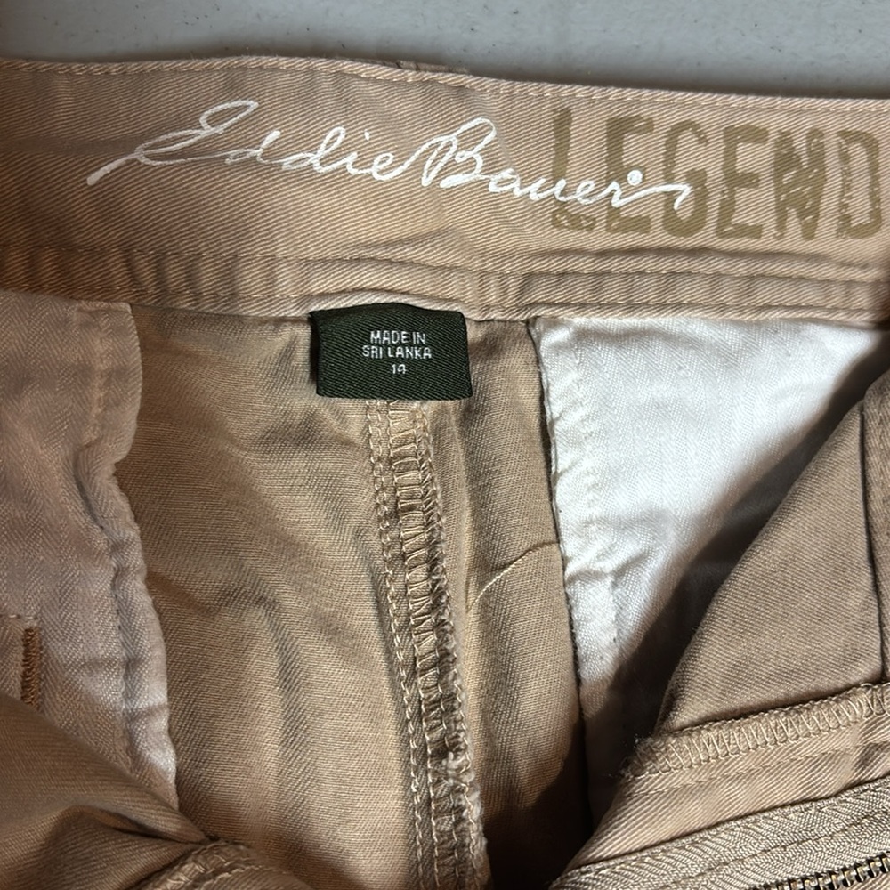 Eddie Bauer shorts Sz 14 - Picture 2 of 3
